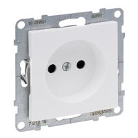 Gniazdo 2P z przesłoną 16 A 250 V zaciski śrubowe, biały, Suno | 721119 Legrand