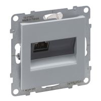 Gniazdo RJ45/Kat. 6 STP, aluminium, Suno | 721356 Legrand