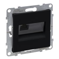Gniazdo RJ45/Kat. 6A UTP, czarny, Suno | 721454 Legrand