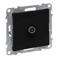 Gniazdo TV przelotowe 14 dB, czarny, Suno | 721465 Legrand