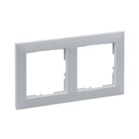 Ramka podwójna, aluminium, Suno | 721512 Legrand