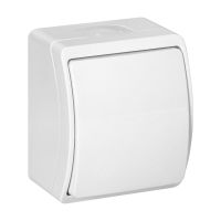 Łącznik jednobiegunowy n/t AQUATIC IP44 biały (zestaw 10szt) | OR-OE-7100/W/10 Orno