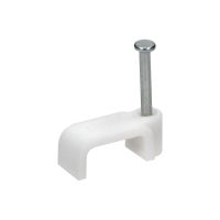 Uchwyt kablowy płaski na kabel YDYp 2 x 1,5mm2, 7x5mm (zestaw 25szt) | OR-MP-6001/7/5/25 Orno
