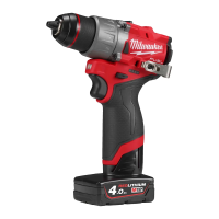 Wiertarko-wkrętarka akumulatorowa 45 Nm, M12 FDD2-402X | 4933479874 Techtronic