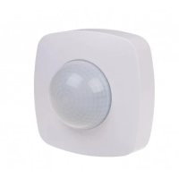 Czujnik ruchu PIR 360st DR-09B z funkcją obecności czarny | DR-09B F&F