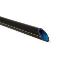 Rura osłonowa do kabli optotelekomunikacyjnych TELKOM 40/3,7 1250N,HDPE, pasek żółty podwójny(250m) | 11068 TT Plast