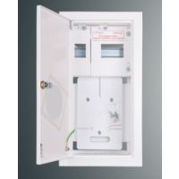 Rozdzielnica p/t licznikowa RW-6NN P O T1F + 6S, PŁYTKA 460x210x170; z okienkiem | RW 6NN P O T1F + 6S Kubiak