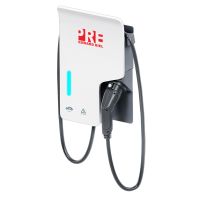 Ładowarka samochodowa EVB WALLBOX 1M AC 22kW, wtyczka typ 2, kabel spiralny 4,8 m | AS50D00000 Aniro