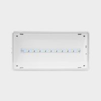 Oprawa EXIT M LED IP65 2W 3h dwuzadaniowa AT biała | ETE/2W/B/3/SA/AT/WH Awex