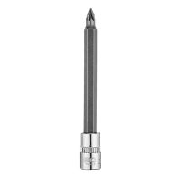 Końcówka wkrętakowa PZ1 na nasadce 1/4", długa, 87mm | 10-337 NEO TOOLS
