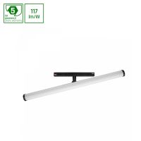 Oprawa LED BEAM na szynoprzewód 28x400x75mm 12W 150st czarny 5 lat gw. DALI system SHIFT | WLD+40007_DALI Wojnarowscy
