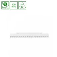 Oprawa LED GRID M na szynoprzewód 303x23x42mm 17W 35st biały 5 lat gw. DALI system SHIFT | WLD+40041_DALI Wojnarowscy