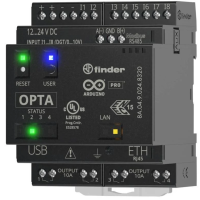 Programowalny przekaźnik logiczny ADVANCED 12...24V DC RJ45 lub MODBUS TCP/IP, MODBUS RS485, WiFi i  | 8A.04.9.024.8320 Finder