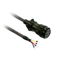 Kabel zasilający serwosilnika BCH16, 4G2.0, 25M, bez ekranu, MIL | VW3M5A21R25 Schneider Electric