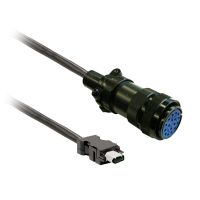 Kabel enkodera serwosilnika BCH16, 3M, 2*0,5 + 1*2*0,2, ekranowany, MIL | VW3M8A22R03 Schneider Electric