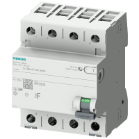 Wyłącznik różnicowoprądowy 3+N typ F, In: 40 A, 30 mA, 6 mA DC, Un AC: 400 V | 5SV3344-3KK60 Siemens