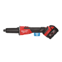 Szlifierka prosta z regulacją prędkości 18V 5.0Ah ONE-KEY wł. suwakowy, w walizce z 2 akumulatorami | 4933480956 Techtronic