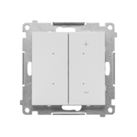 DIMMER RGB – Ściemniacz do pasków RGBW, sterowany smartfonem (moduł); Jasnoszary mat Simon 55 GO | TESRGB1W.01/114 Kontakt Simon