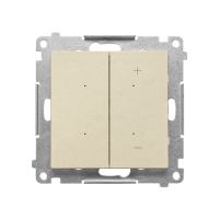 DIMMER RGB – Ściemniacz do pasków RGBW, sterowany smartfonem (moduł); Szampański mat Simon 55 GO | TESRGB1W.01/144 Kontakt Simon
