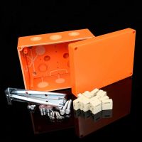 Puszka przeciwpożarowa n/t  KSK 175 DPO E90, 176x126x92mm, listwa 14P IP66 pomarańczowa (1/22szt) | KSK 175_DPO Kopos