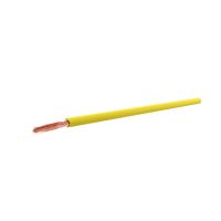 Przewód instalacyjny H05V-K (LGY) 0,5 300/500V, żółty KRĄŻEK | 5901854403793 Elpar
