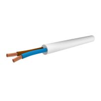 Przewód mieszkaniowy H03VV-F (OMY) 2x1,0 300/300V biały BĘBEN | G-111573-B TF Kable