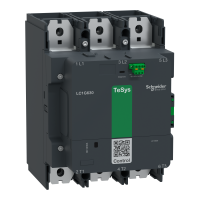 Stycznik mocy, TeSys Giga, 3 biegunowy (3NO), AC-3 <=440V 800A, wersja standardowa, 100…250V | LC1G800KUEN Schneider Electric