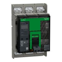 Wyłącznik, ComPacT NS1250N, 50kA przy 415VAC, 4P, stacjonarny, sterowanie ręczne, MicroLogic 5.0, 12 | C125N450FM Schneider Electric