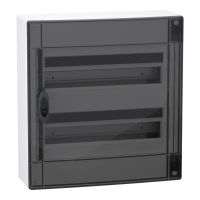 Rozdzielnica modułowa natynkowa 2x18 IP40, IK09 drzwi przezroczyste, PrismaSeT XS PSXS-2-18-NT-P | LVSXR218 Schneider Electric