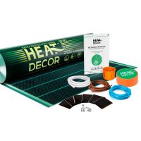 Zestaw folii grzewczej HD-EPL 80 W/m2, szer. 100 cm - BEZ TERMOSTATU - konektor BX - 6m2 | Z/EPL80/BT/BX/6 Heat Decor