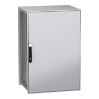 Obudowa modułowa stojąca, PanelSeT SFN, stal dekarbonizowana, płyta montażowa, 1200x800x600mm, IP55 | NSYSFN12860P Schneider Electric