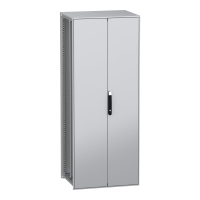 Obudowa modułowa stojąca, PanelSeT SFN, stal dekarbonizowana, płyta montażowa, 2000x800x600mm, IP55 | NSYSFN208602DP Schneider Electric