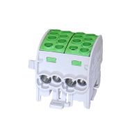 SCB 35-2 Blok rozdzielczy - odgałęźny Al/Cu 80220 SIMBLOCK zielony | 81506005 Simet