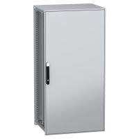 Stojąca obudowa modułowa, PanelSeT SFN, stal dekarbonizowana, płyta montażowa, 1600x800x600mm, IP55 | NSYSFN16860P Schneider Electric