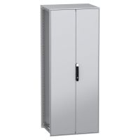 Stojąca obudowa modułowa, PanelSeT SFN, stal dekarbonizowana, 2000x800x600mm, drzwi podwójne, IP55 | NSYSFN208602D Schneider Electric