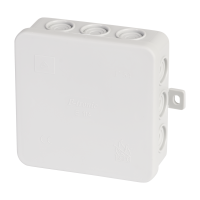 Puszka instalacyjna E114 n/t 100x100x40 rozgałęźna, IP54, szary