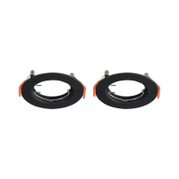 Oczko V-TAC GU10 wpuszczane okrągłe czarne (opak. 2 szt) VT-929 3 lata gwarancji | 3800157664349 LED EUROPE