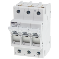 Rozłącznik izolacyjny bezpiecznikowy MINIZED, D01, 3-bieg., In: 6 A, Un AC: 400 V | 5SG7631-0KK06 Siemens