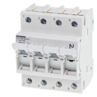 MINIZED, rozłącznik izolacyjny bezpiecznikowy, D01, 4-bieg., 3 fazy+N, In: 16 A, Un AC: 400 V | 5SG7661-0KK16 Siemens