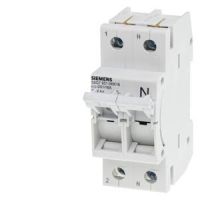MINIZED, rozłącznik izolacyjny bezpiecznikowy, D01, 2-bieg., 1-bieg.+N, In: 16 A, Un AC: 230 V | 5SG7651-0KK16 Siemens