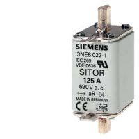Wkładka topikowa SITOR, z zestykami nożowymi, NH00, In: 100 A, gS, Un AC: 690 V | 3NE1021-0 Siemens