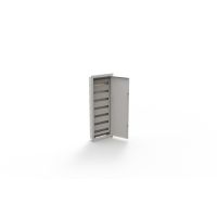 Rozdzielnica p/t metalowa MР126/7/18, 126 moduły 7x18, 415x118, 5x130, IP30, RAL9003 | MP126/7/18 Doktorvolt