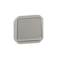 Gniazdo pojedyncze z/u 2P+Z 16A 250V IP55 z przesłoną styków (mechanizm), szary, Nowe Plexo | 069552L Legrand