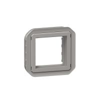 Adapter Arteor/Mosaic bez klapki (mechanizm) szary, Nowe Plexo | 069582L Legrand