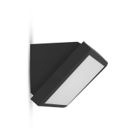 Oprawa ścienna V-TAC 20W LED ukośna czarna IP65 VT-8055 4000K 2045lm | 3800157691307 LED EUROPE