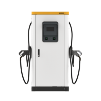 Stacja szybkiego ładowania DC 120kW ekran dotyk. 7",LAN,4G,IP54/IK10,300A, przew.5m,złącz.2xCCS2 | MEV120DRENG5CCS2 Morek