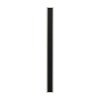 Oprawa ścienna elewacyjna LED linia V-TAC 17W IP65 czarna 63cm VT-11117-B 3000K 2160lm | 3800157692991 LED EUROPE