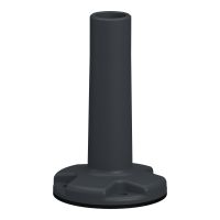 Uniwersalny element montażowy, plastikowa płyta mocująca z masztem, szary,XV4/XV6/XVB7 | XVZ02 Schneider Electric