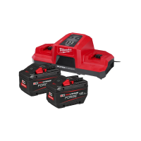 M18FORGENRG-122 ZESTAW FORGE 2X12AH + PODWÓJNA ŁADOWARKA | 4933498614 Techtronic