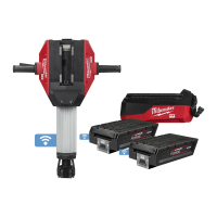 MX FUEL Młot wyburzeniowy klasy 25 kg z szybką ładowarką i  2x8.0Ah. | 4933499993 Techtronic